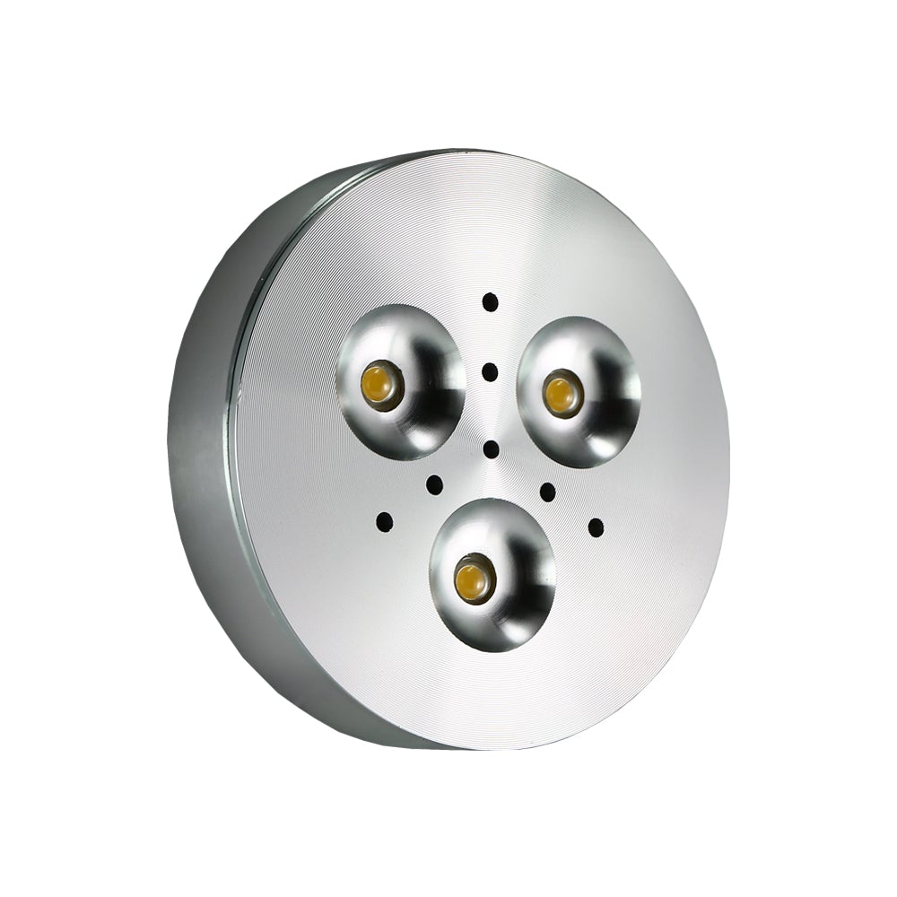 RD15 Cabinet Light 12V 3W Silver Grey CCT(3K, 4K) - GekPower