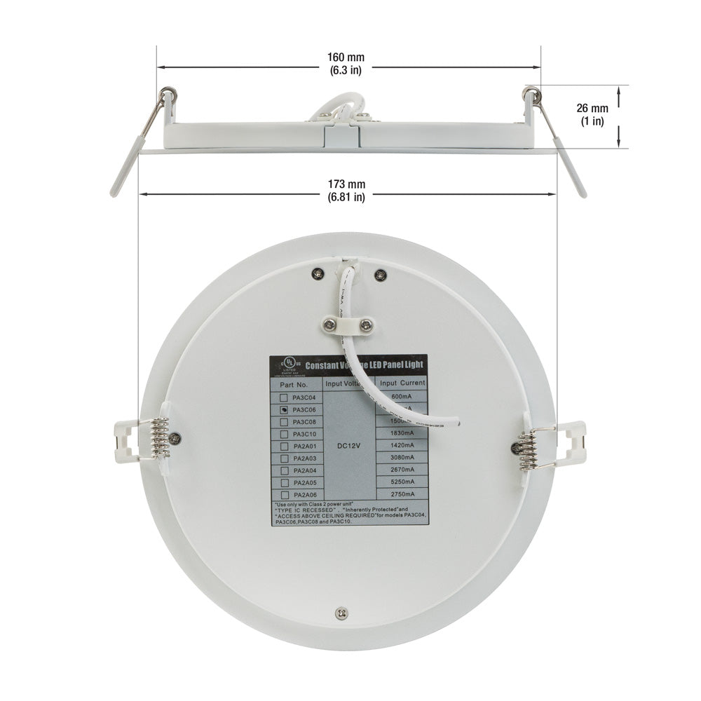 6 inch Recessed Low Voltage Downlights/ Ceiling Lights