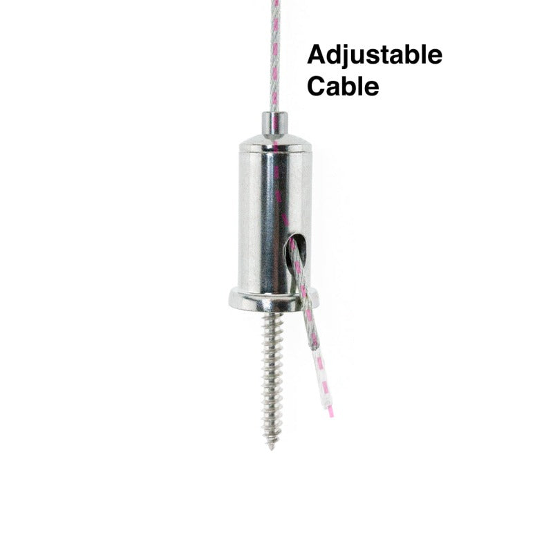 Adjustable Aircraft Cables for Aluminum LED Profiles