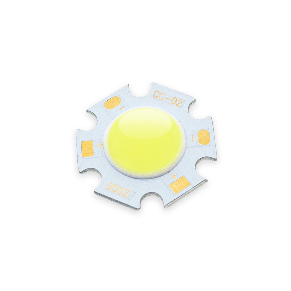 5W Constant Current COB LED Chip 6000K(Cool White)