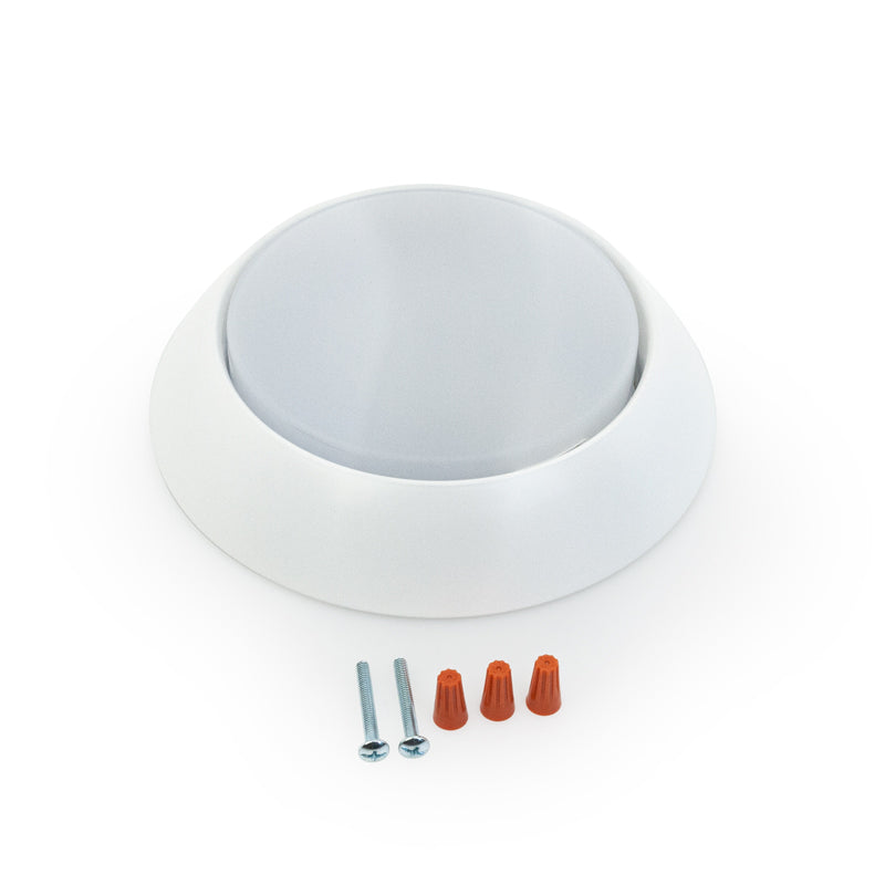 7 inch Dimmable Recessed LED Downlight / Ceiling Light 120V 10W 3000K(Warm White), gekpower