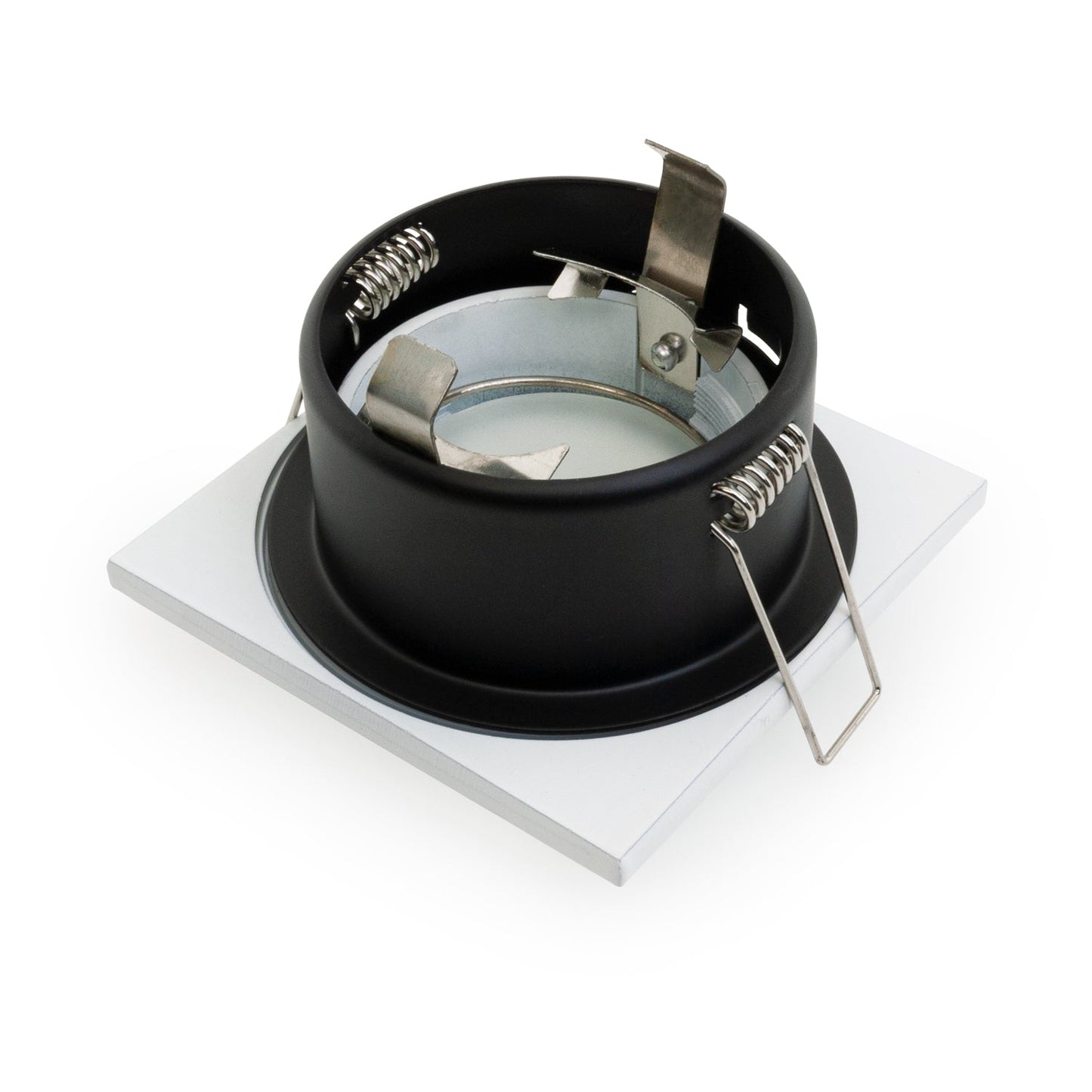 T-61 MR16 Recessed Light Fixture, 2.75 inch Square White mr16 fixture, gekpower