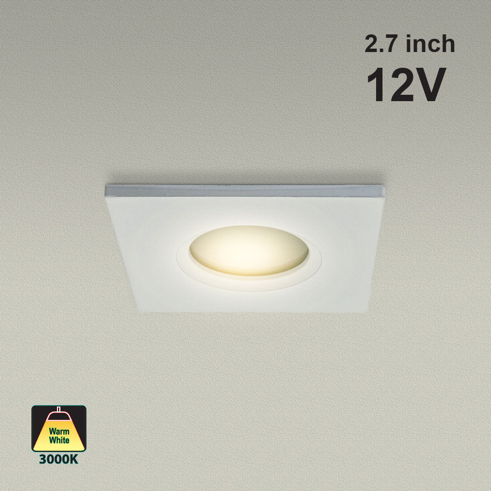 407537-T61-MR16-Light-Fixture-03 1000 × 1000px T-61 MR16 Recessed Light Fixture, 2.75 inch Square White mr16 fixture, gekpower