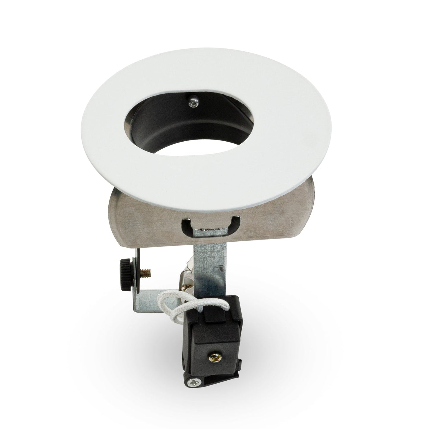 T-57 MR16 Light Fixture (White), 12V 2.75 inch Round White