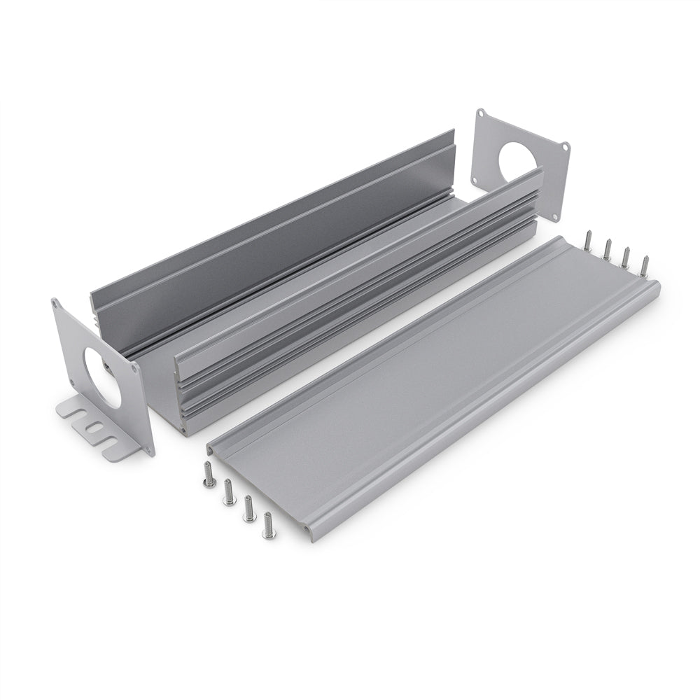 Metal Box for Power Supply 191 x 51.3 x 38.3mm (7.5 x 2 x 1.5in)