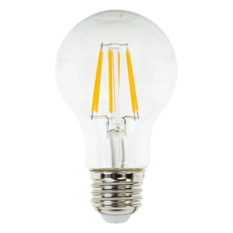 Hengte A19 LED Filament Bulb, 120V 6.5W 2700K(Soft White) - GekPower