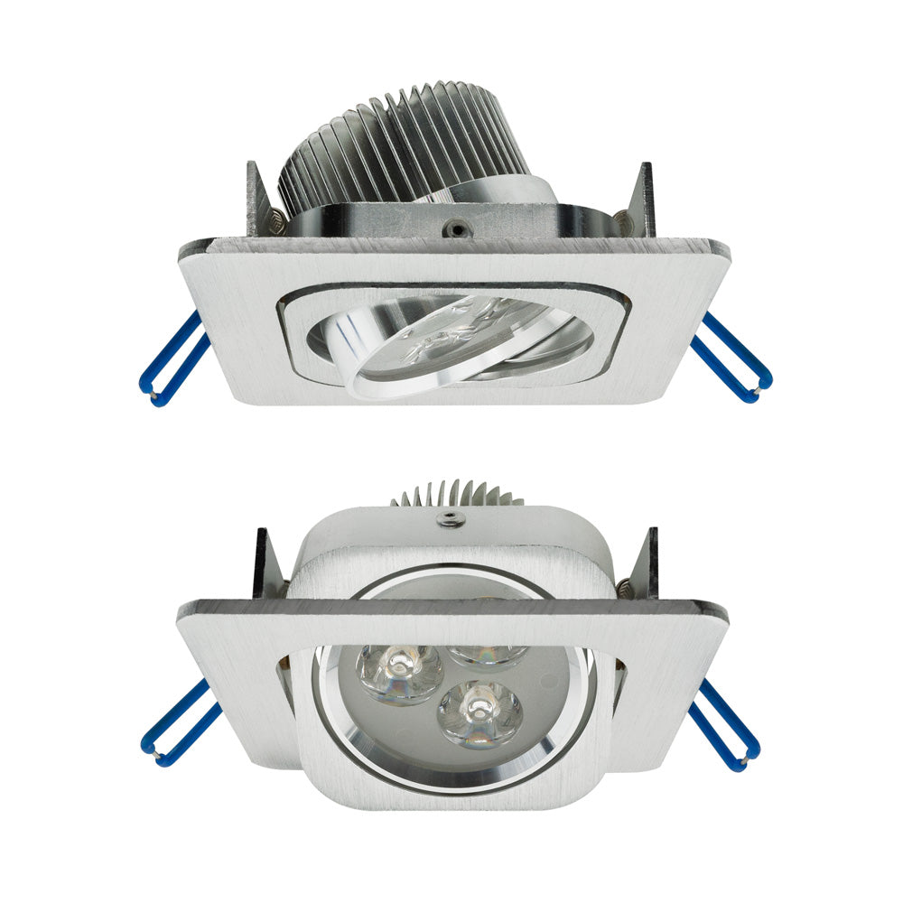 Type7, 3 inch Downlights/ Ceiling Lights, 12V 3W 3000K(Warm White)