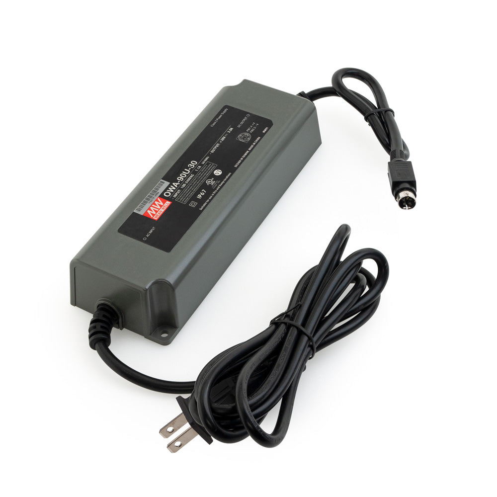 Mean well Constant Current- Constant Voltage LED Driver with Universal Input Voltage OWA-90U-30, gekpower