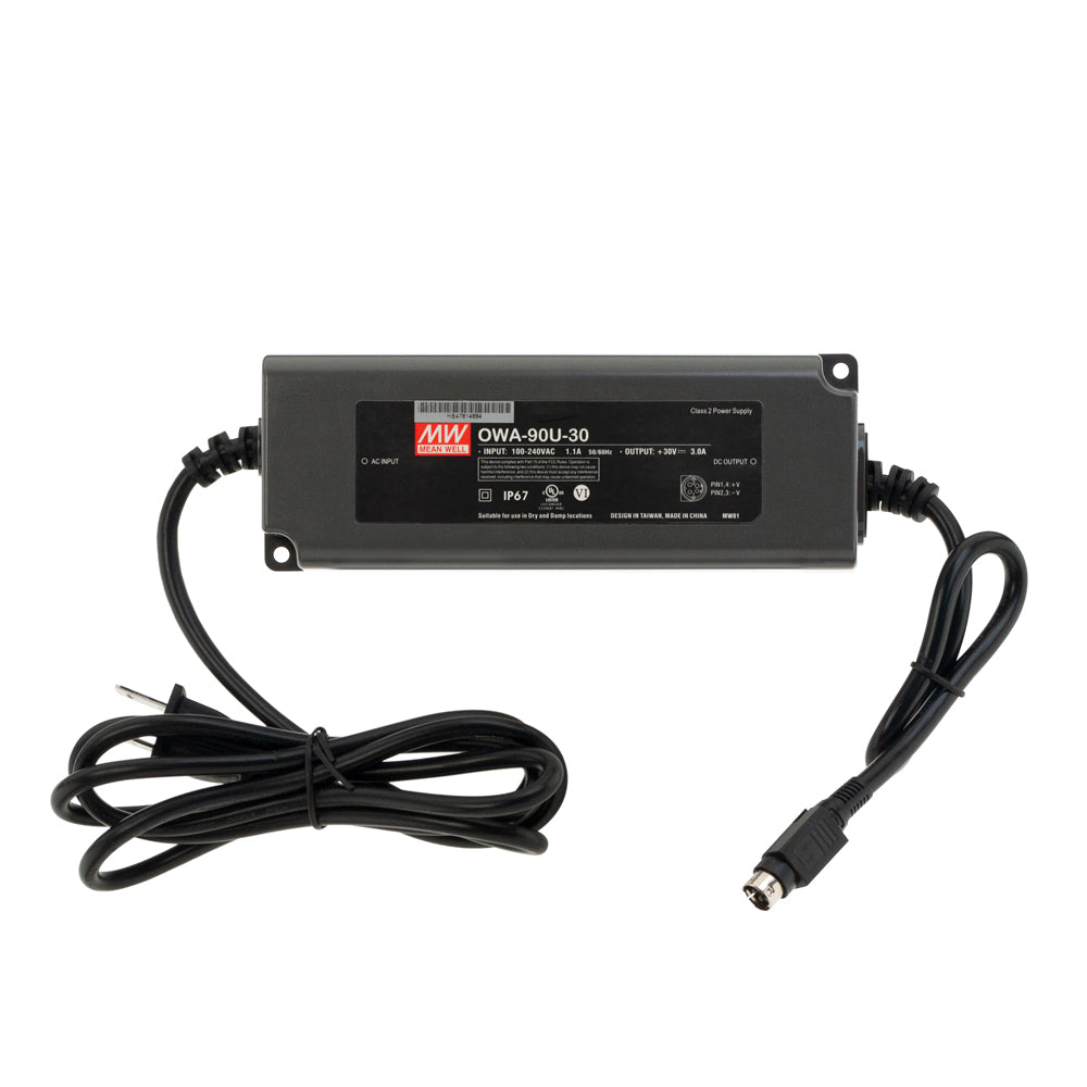 Mean well Constant Current- Constant Voltage LED Driver with Universal Input Voltage OWA-90U-30, gekpower