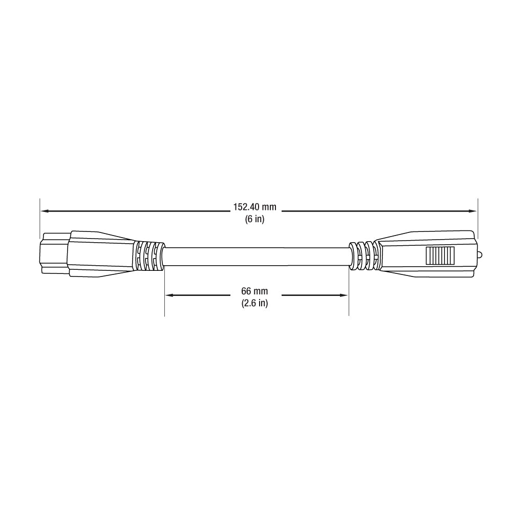 T5 Bar Flex Connector 3 inches
