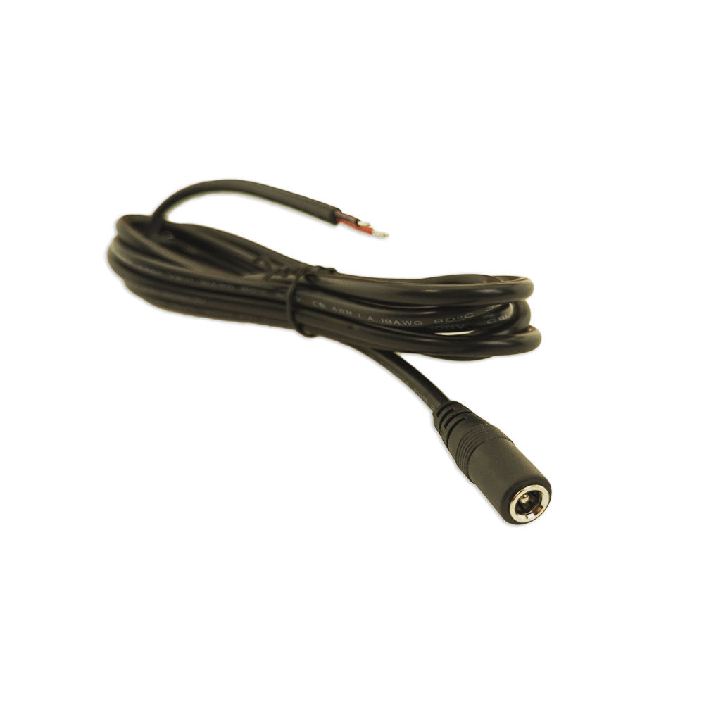 2.1mm Male Connector With 6.5ft (2 Meters) 18AWG Wire Cable