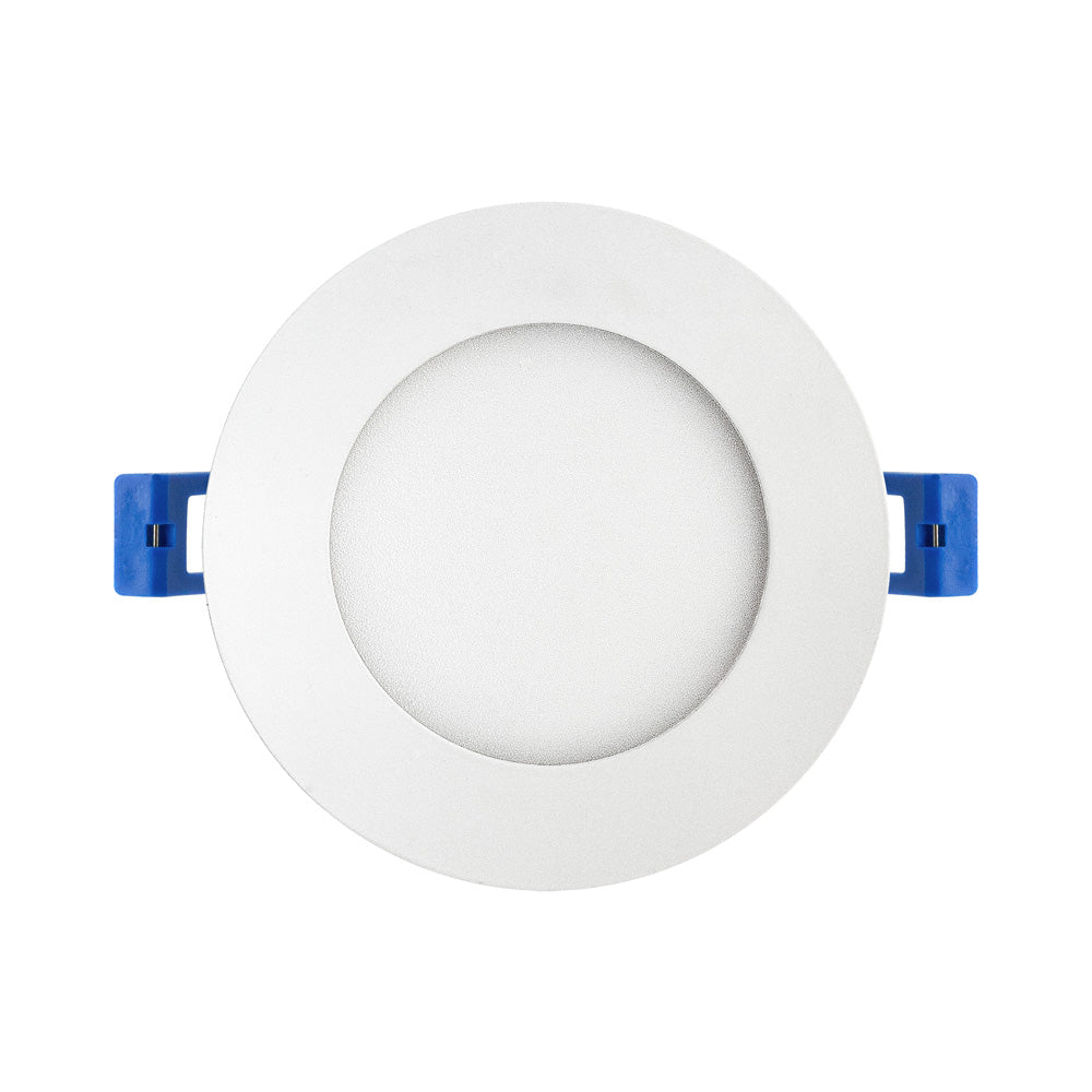4 inch flat Round Panel Light LED-S9W-5CCTWH, 120V 9W - GekPower