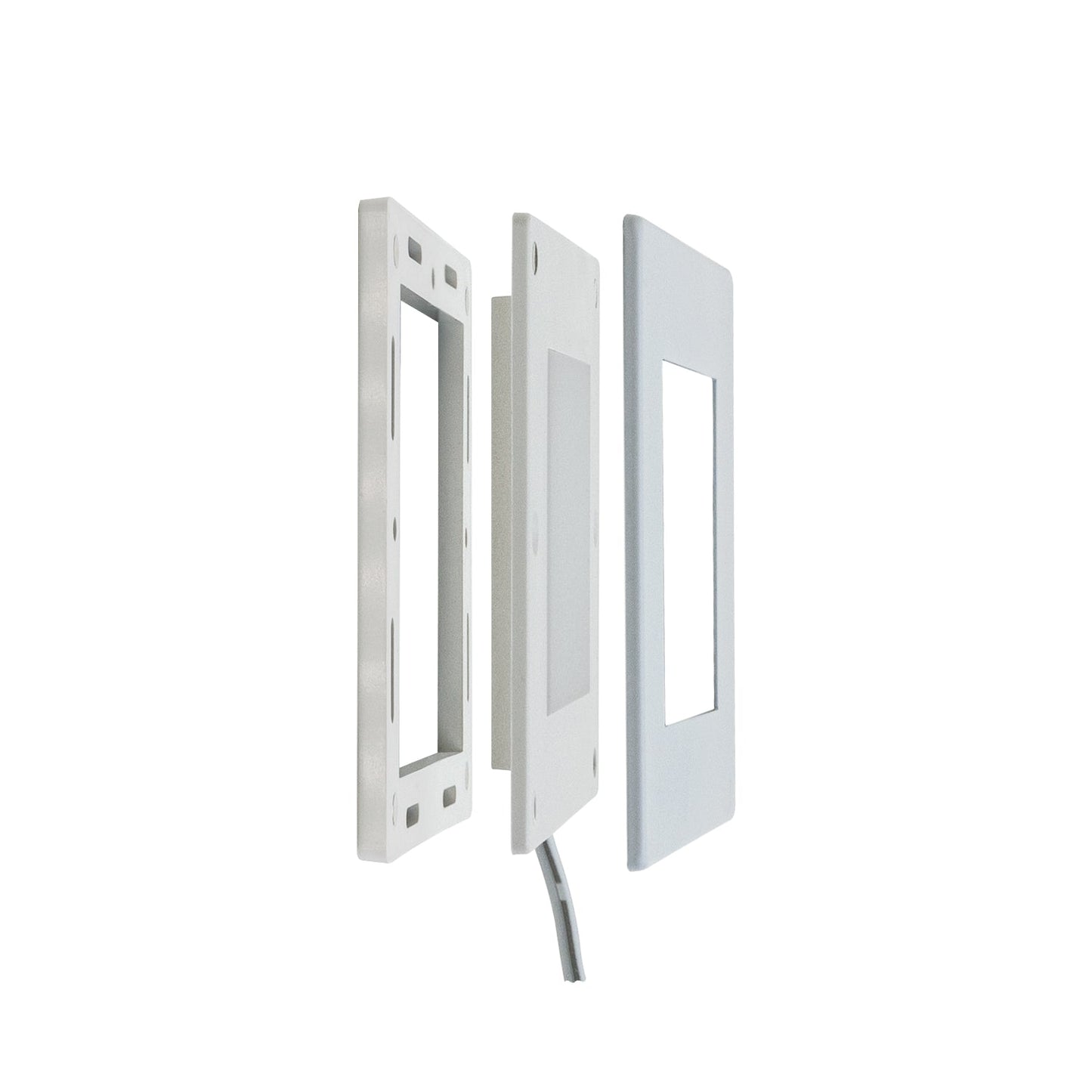 Square Cabinet Puck Light Surface Mount 12V 2.2W White AD-107T-2.2W-12V
