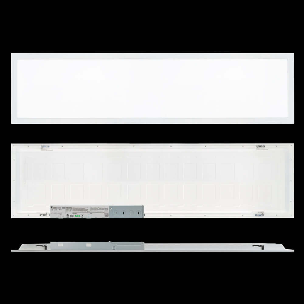 1ft x 4ft LED Panel 120V Dimmable LED Backlit Panel Light 0-10V dimming 3CCT