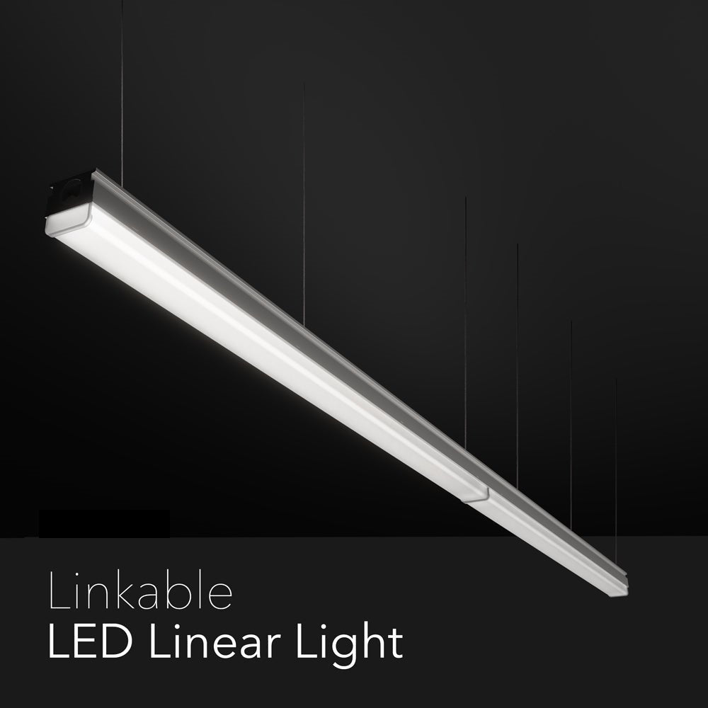 4ft Linkable Linear Pendant/Surface Light, 120-277V 38W 4000K(Natural White)
