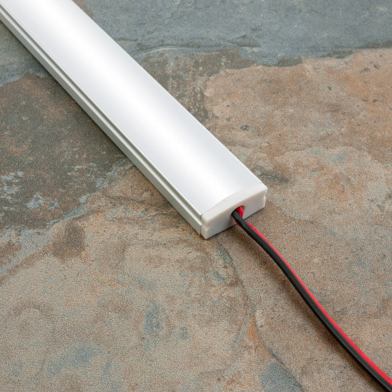 Low profile Silver Grey Aluminum Linear LED Light for under cabinet 12V - S5