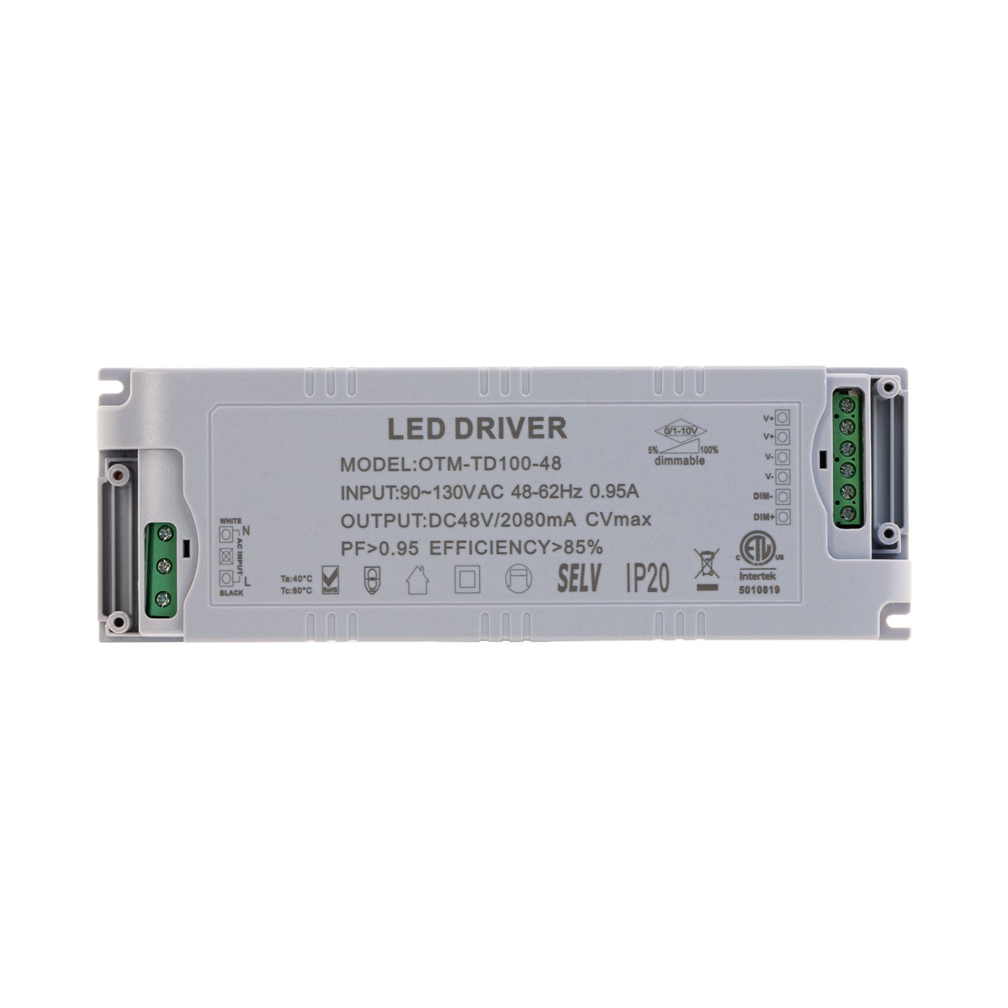OTM-TD100-48 Constant Voltage LED Driver