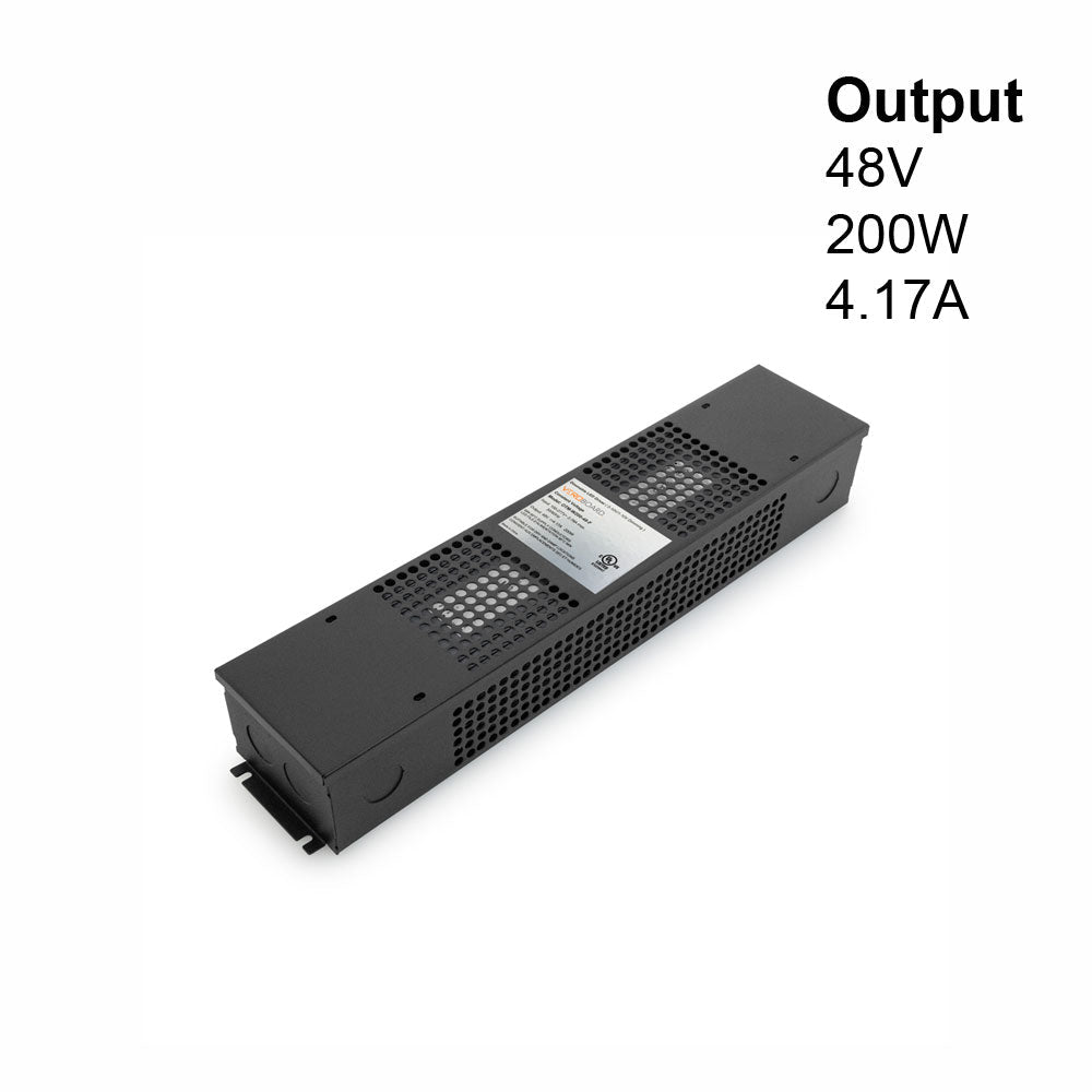 Constant Voltage 0-10V Dimmable LED Driver OTM-TD200-48