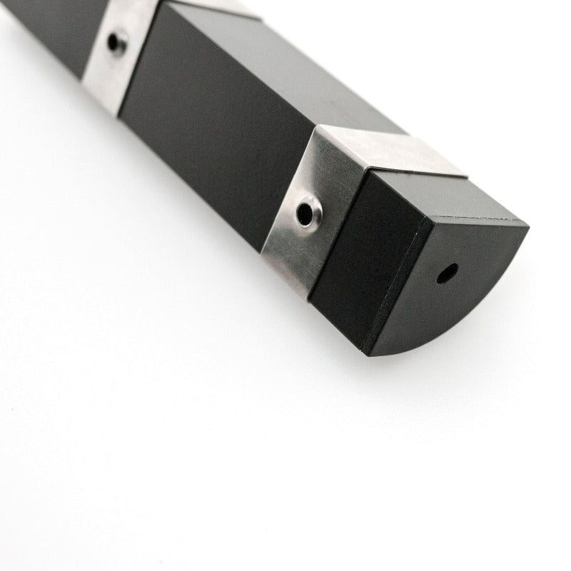 Corner Mount (Curve) Linear Aluminum LED Channel Black