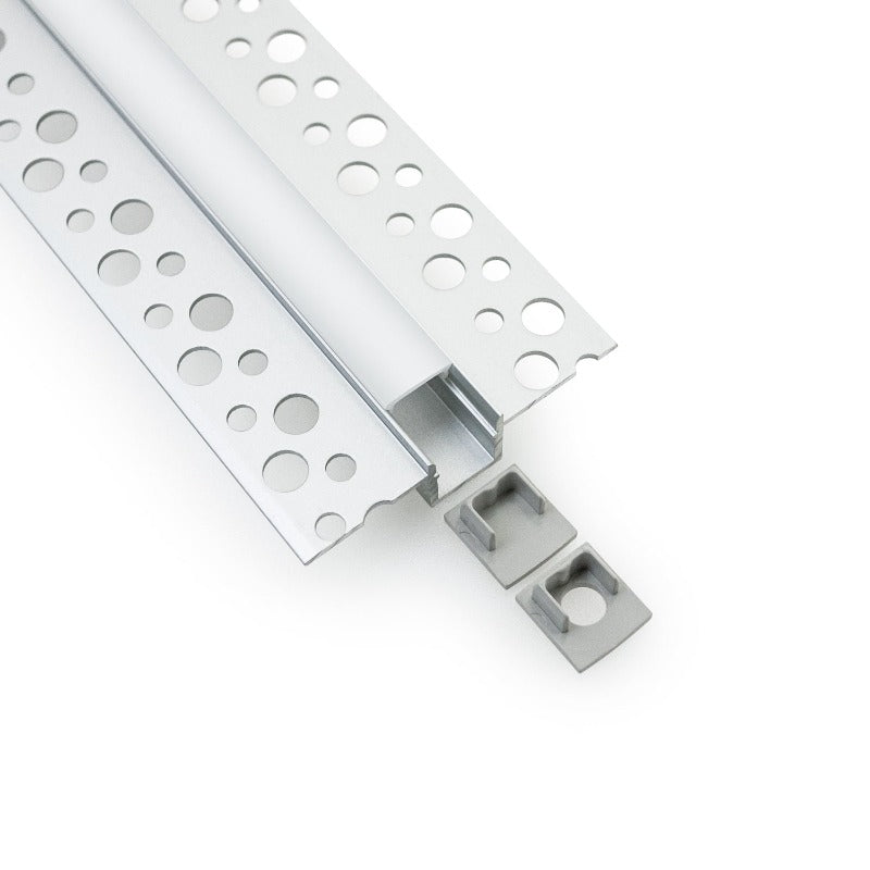 Drywall(Plaster-In) Deep Recessed (12.5mm) LED Channel