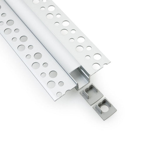Drywall(Plaster-In) Deep Recessed (12.5mm) LED Channel