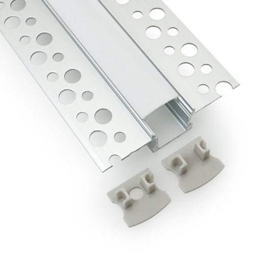 Drywall(Plaster-In) Deep Recessed (18mm) LED Channel