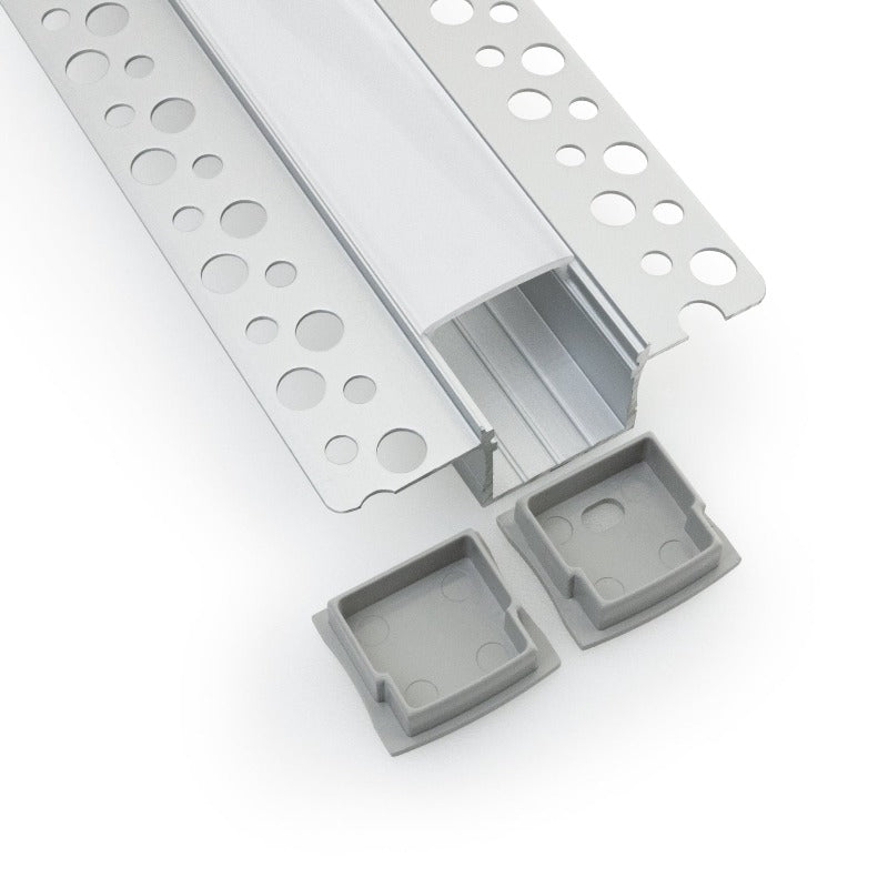 Drywall(Plaster-In) Deep Recessed (24mm) LED Channel
