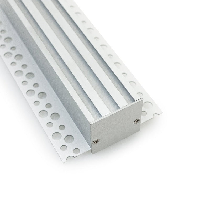 Drywall(Plaster-In) Deep Recessed (35mm) LED Channel for LED Strips