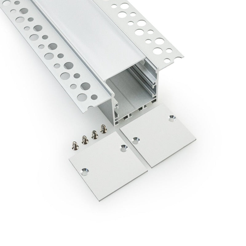 Drywall(Plaster-In) Deep Recessed (35mm) LED Channel for LED Strips