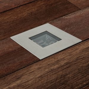 UL-1020-0500-A 2.5Inch Square Inground Up light, 24V 5W 36° lens - GekPower
