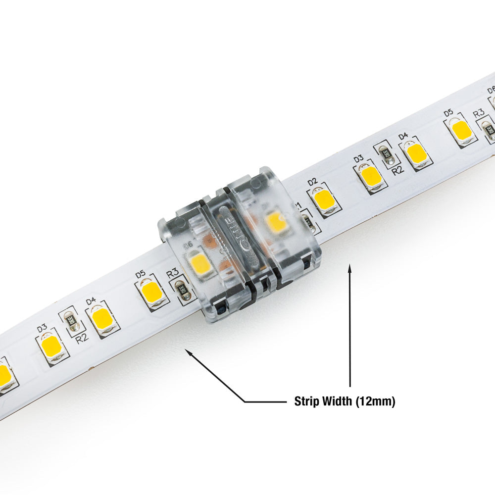 LED Strip to Strip Connectors VBD-CON-12MM-2S (Pack of 5)