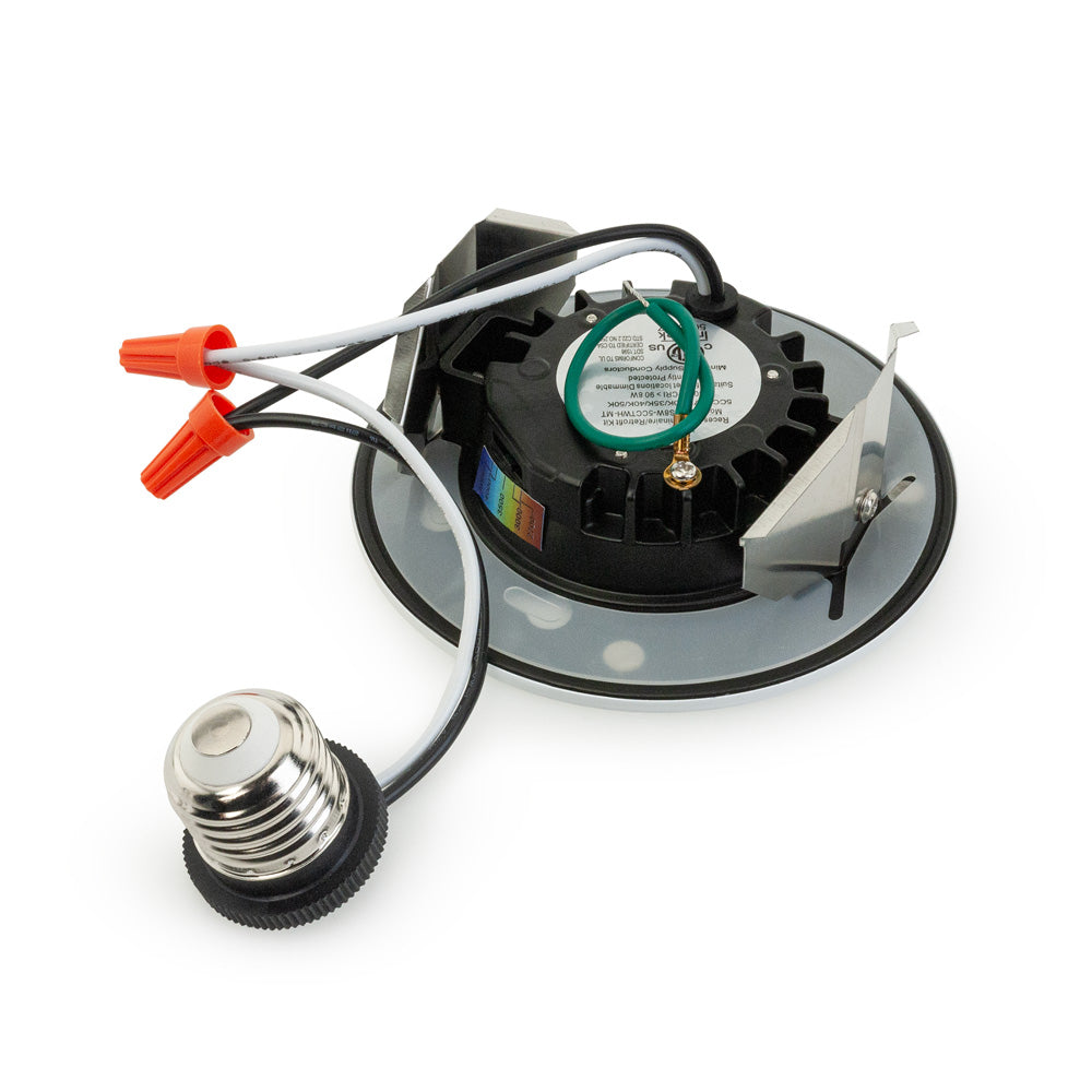 4 inch Round Recessed LED Downlight / Ceiling Light LED-S8W-5CCTWH-MT, (5CCT) 120V 8W , Gekpower