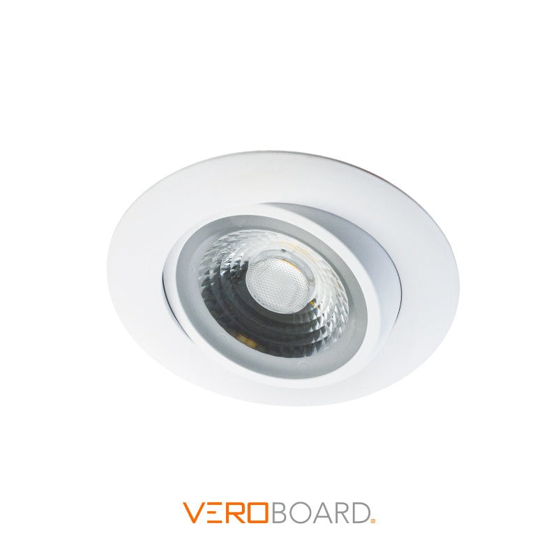 4 inch Round Recessed Gimbal Downlight/ Ceiling Lights AD-LED-4-S12W-1224V-5CCTWH-EY, (5CCT) 12-24V 12W, gekpower