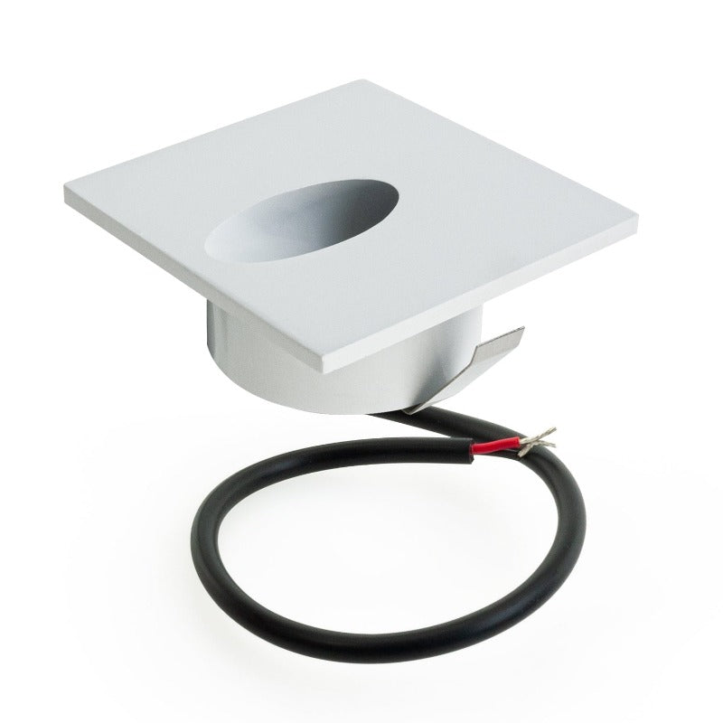 Square LED Step Light/ Pathway Light 12V 1W White