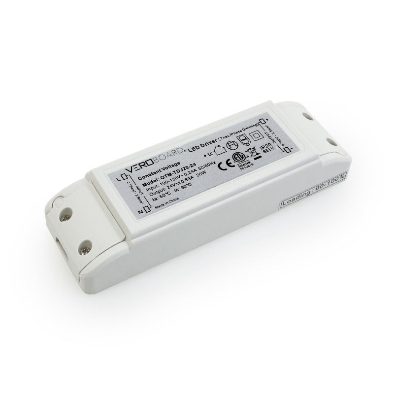 OTM-TDJ20-24 Triac Dimmable Constant Voltage LED Driver