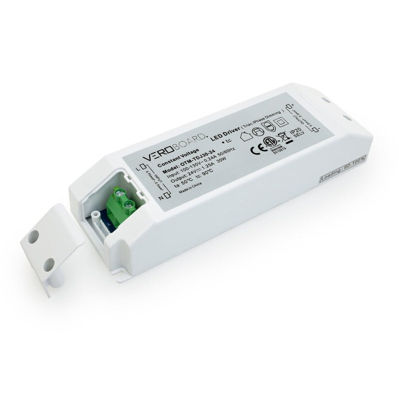 OTM-TDJ30-24 Triac Dimmable Constant Voltage LED Driver, 24V 1.25A 30W, gekpower