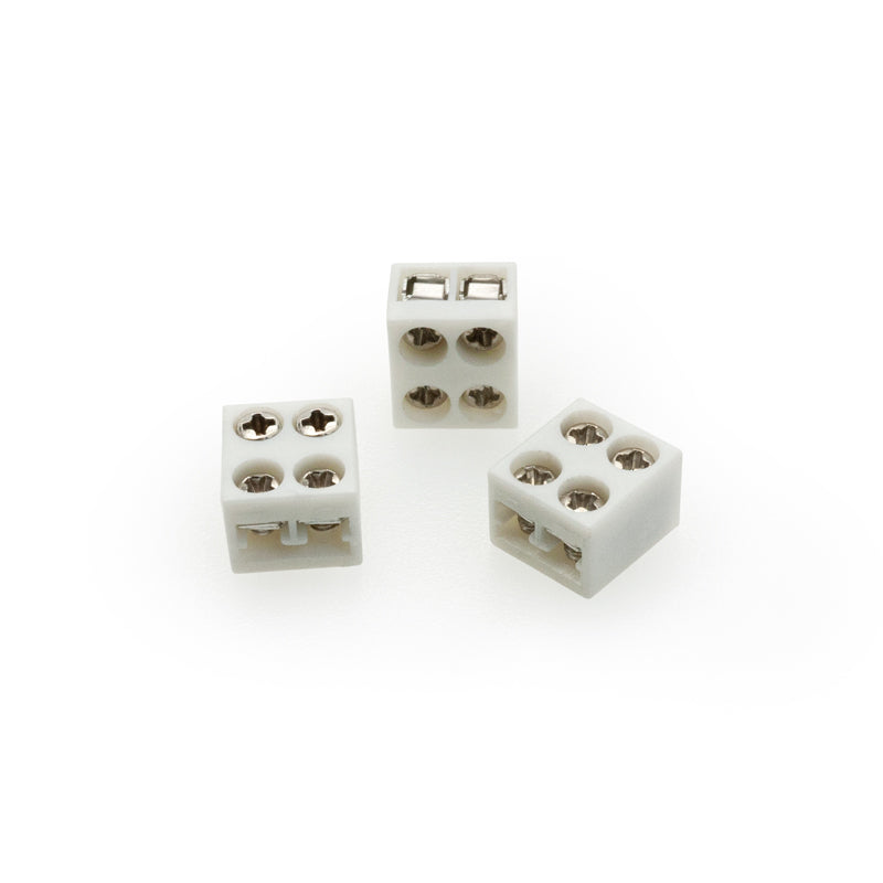 8mm LED Strip to Wire Screw Connectors