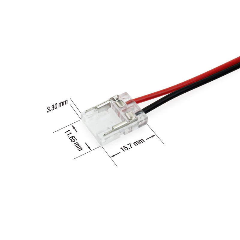 10mm Beetle LED Strip to Wire connector