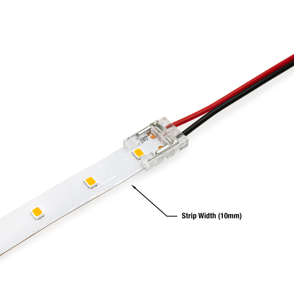 10mm Beetle LED Strip to Wire connector