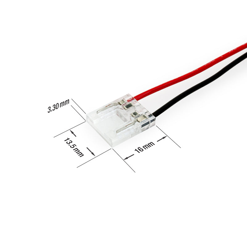 12mm Beetle LED Strip to Wire Connectors
