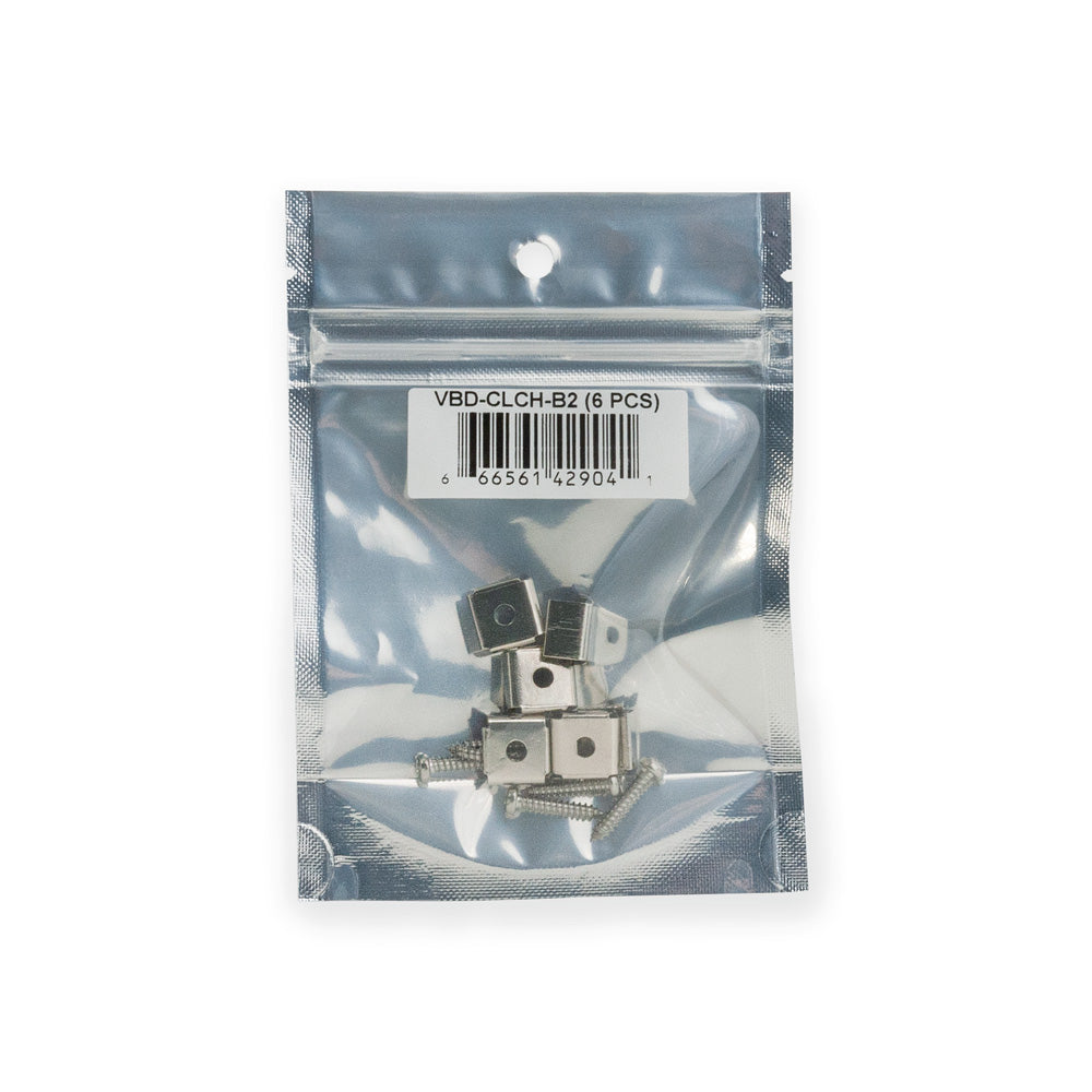 LED Channel Mounting Clips VBD-CLCH-B2, gekpower