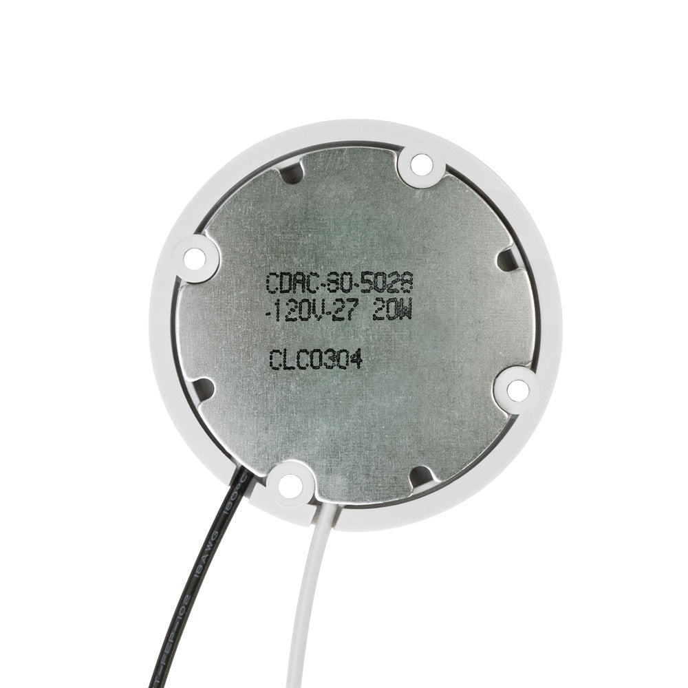 CDAC-80-5028-120V-27 COB Paragon LED Module with HT5828 LED Holder, 120V 20W 2700K(Soft White)