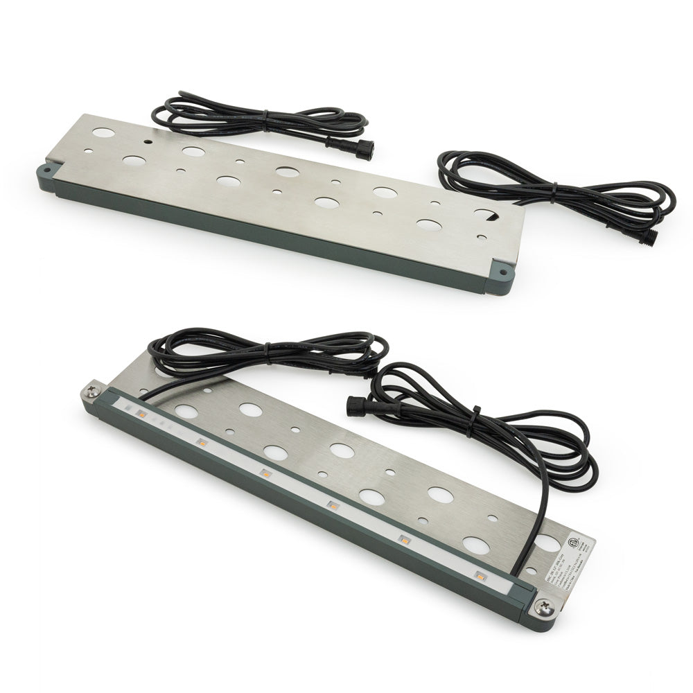 13 inch Hardscape Retaining Wall Light, 12V 3W 3000K(Warm White), Gekpower