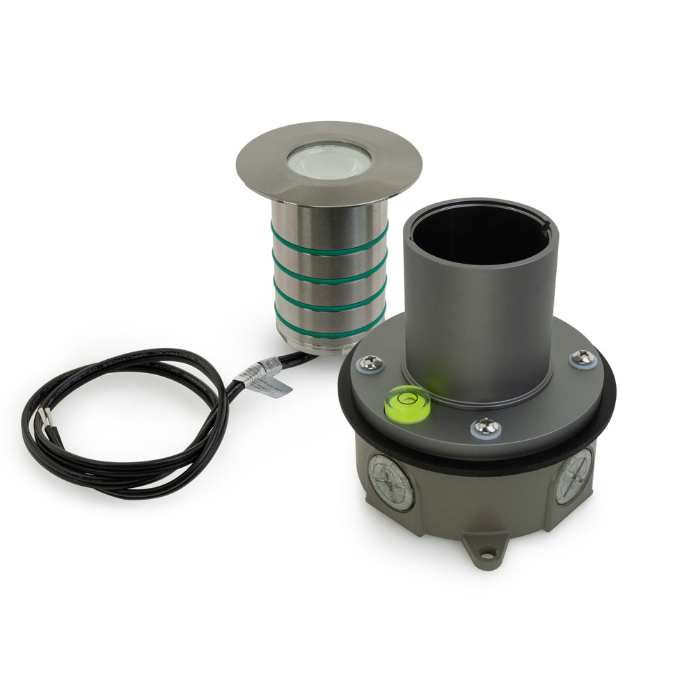 RD-34-5W-30K 3 inch Round Inground Light with Concrete box