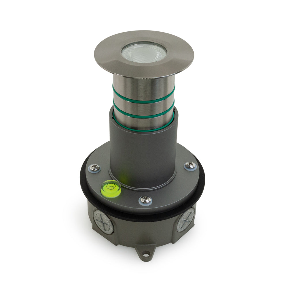 RD-34-5W-30K 3 inch Round Inground Light with Concrete box