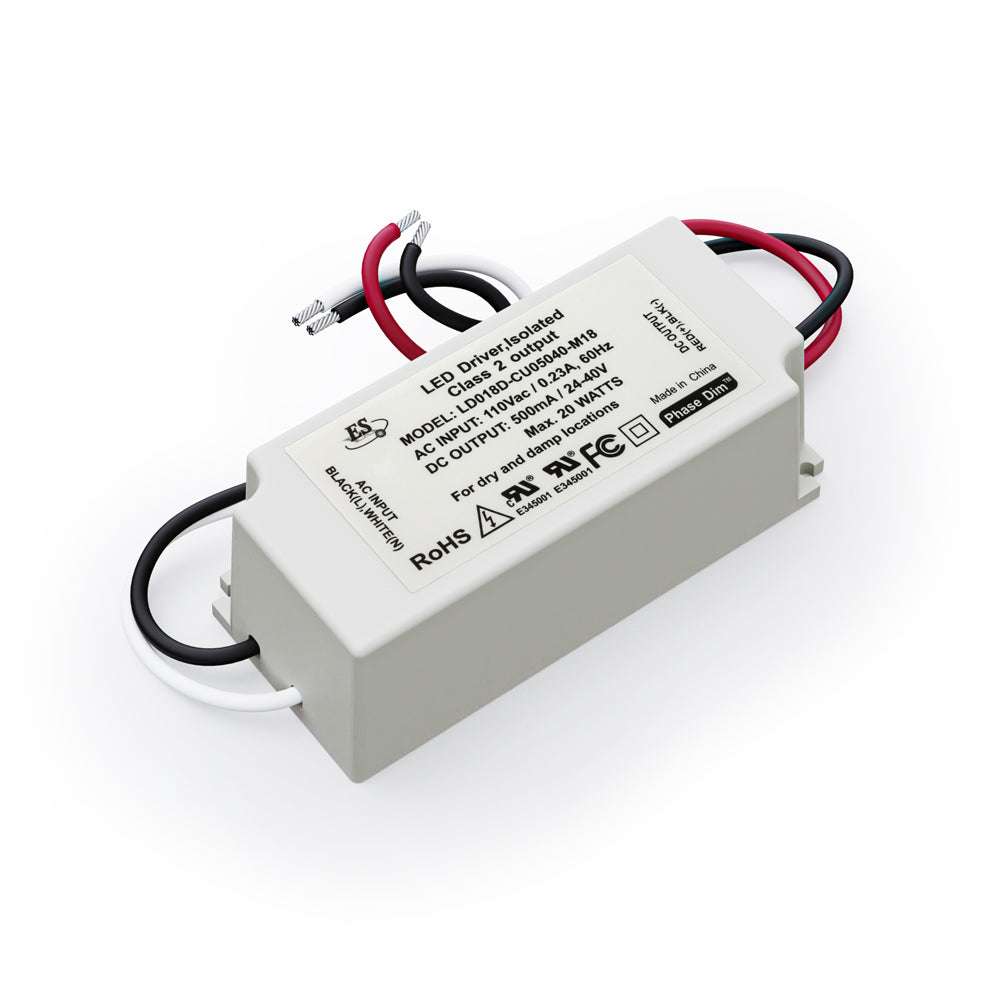 ES Constant Current LED Driver LD018H-CU04342-M18E