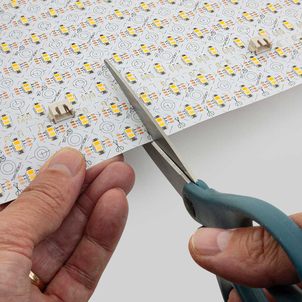 Flexible LED Light Sheet for behind Stone and Glass