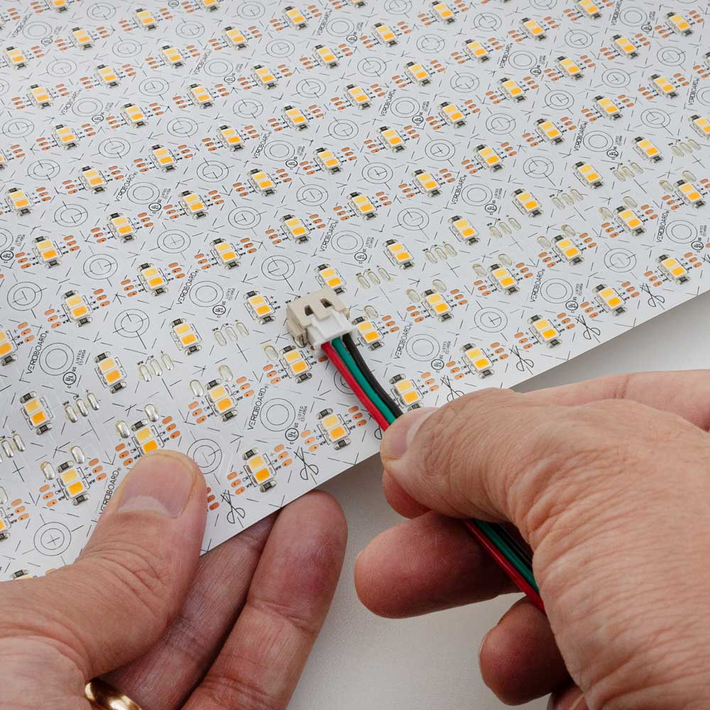 Flexible LED Light Sheet for behind Stone and Glass