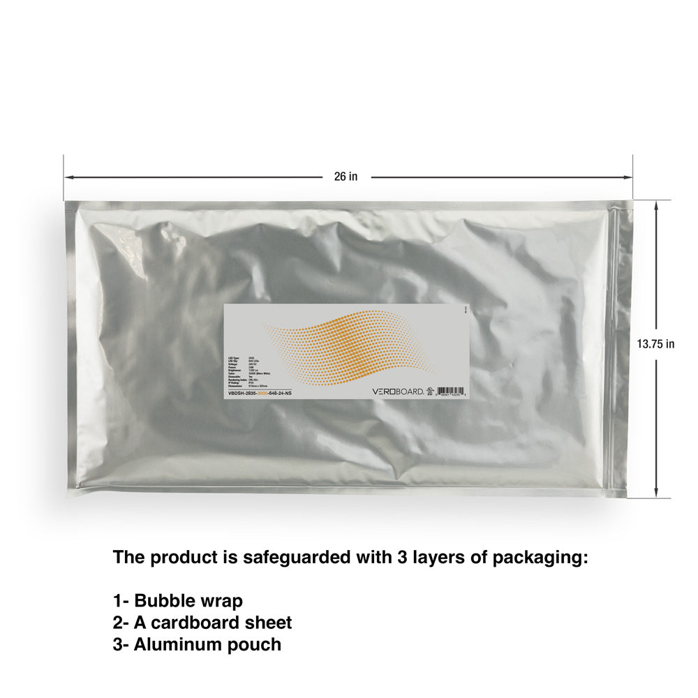 Flexible LED Light Sheet for behind Stone and Glass