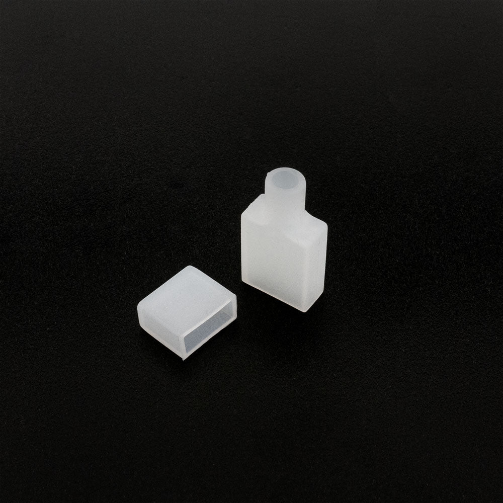 White Silicon Flexible LED Neon channel VBD-N0410-SD-W, 1m (3.2ft) - gekpower